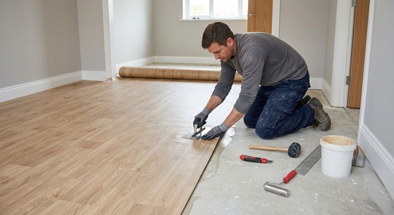 Vinyl Flooring Installation in North Andover, MA