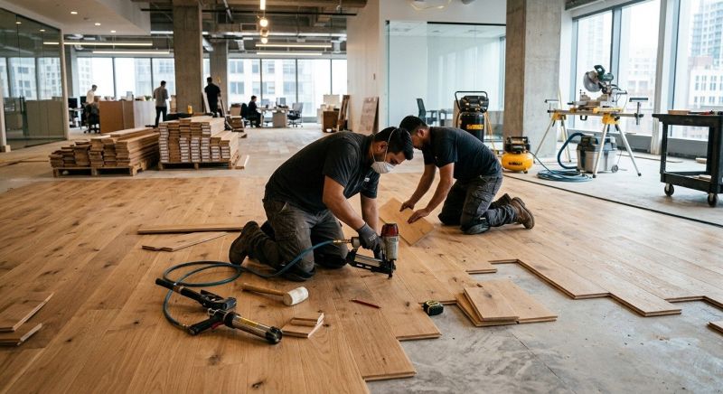 Commercial Hardwood Service in Wayland, MA