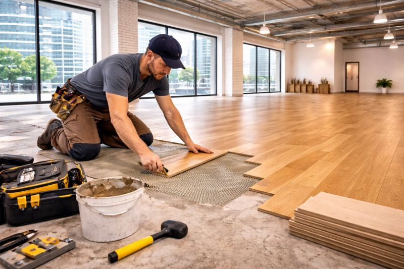 Commercial Hardwood Service in West Newton, MA