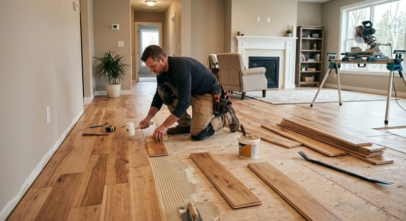Engineered Wood Installation in Westford, MA