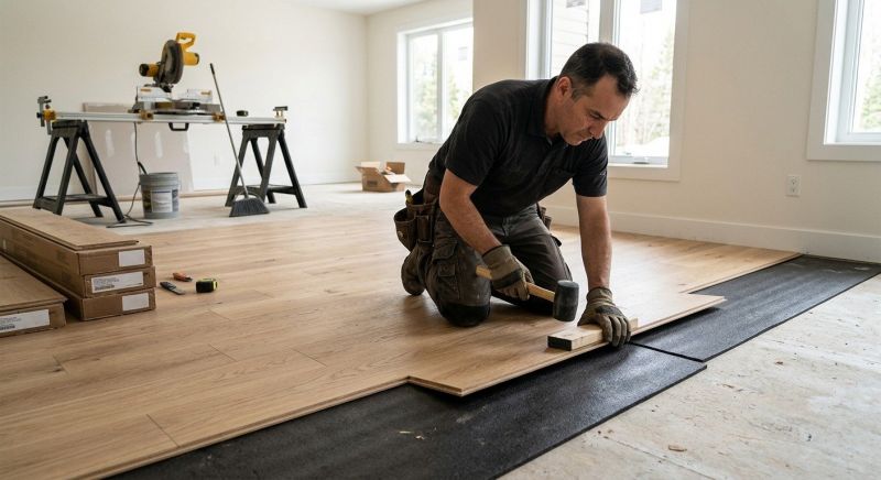 Engineered Wood Installation in Westford, MA