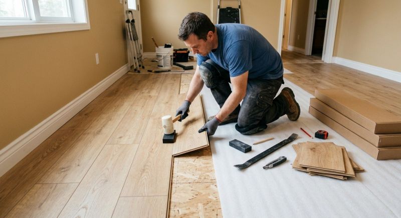 Laminate Floor Installation in Bolton, MA