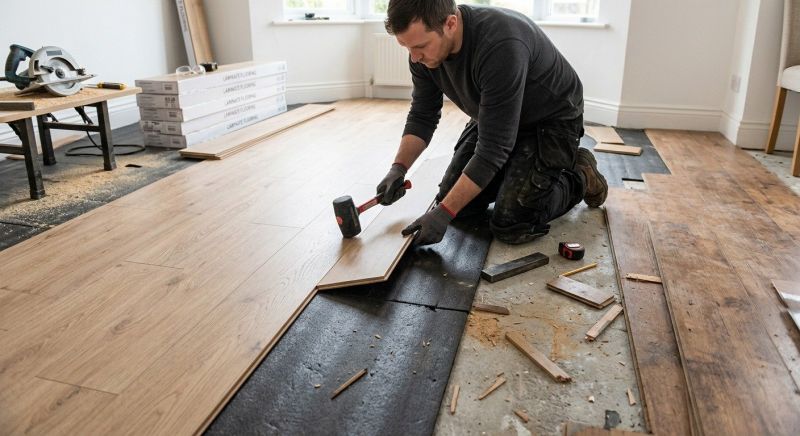 Laminate Floor Installation in Brookline, MA
