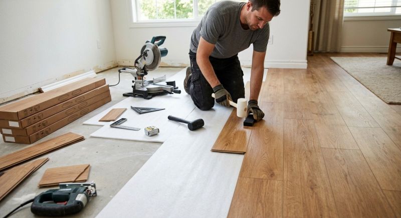 Laminate Floor Replacement in Cambridge, MA