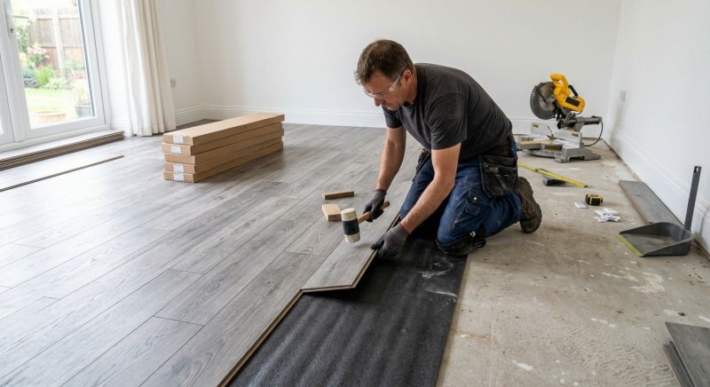 Laminate Floor Replacement in Clinton, MA