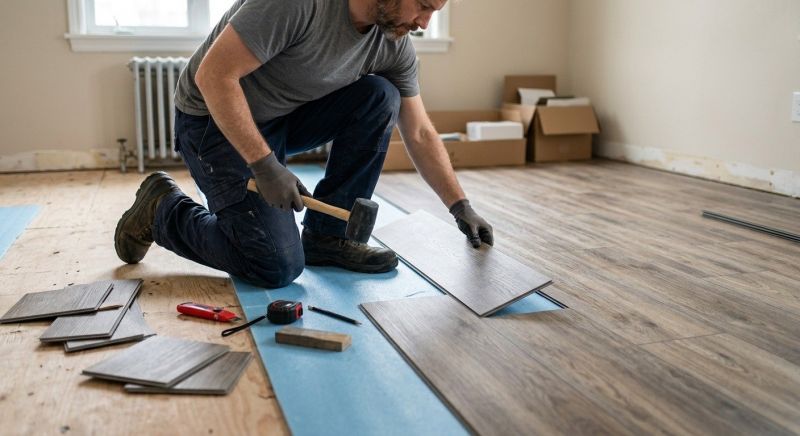 Linoleum Floor Installation in Andover, MA