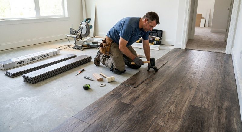 Linoleum Floor Installation in Needham, MA