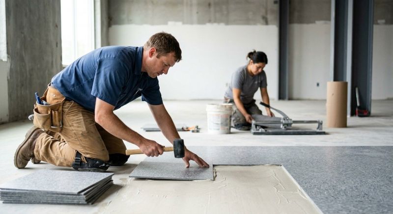 Lvt Flooring Installation in Groveland, MA