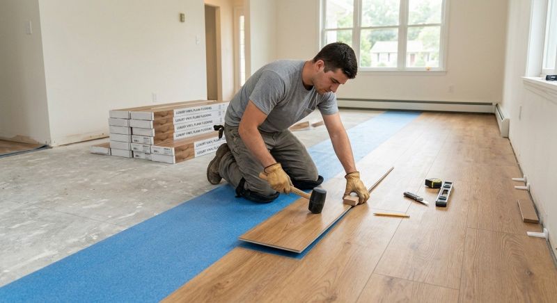 Lvt Flooring Installation in Needham, MA
