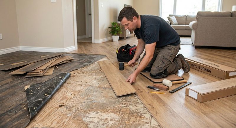 Vinyl Flooring Installation in Lexington, MA